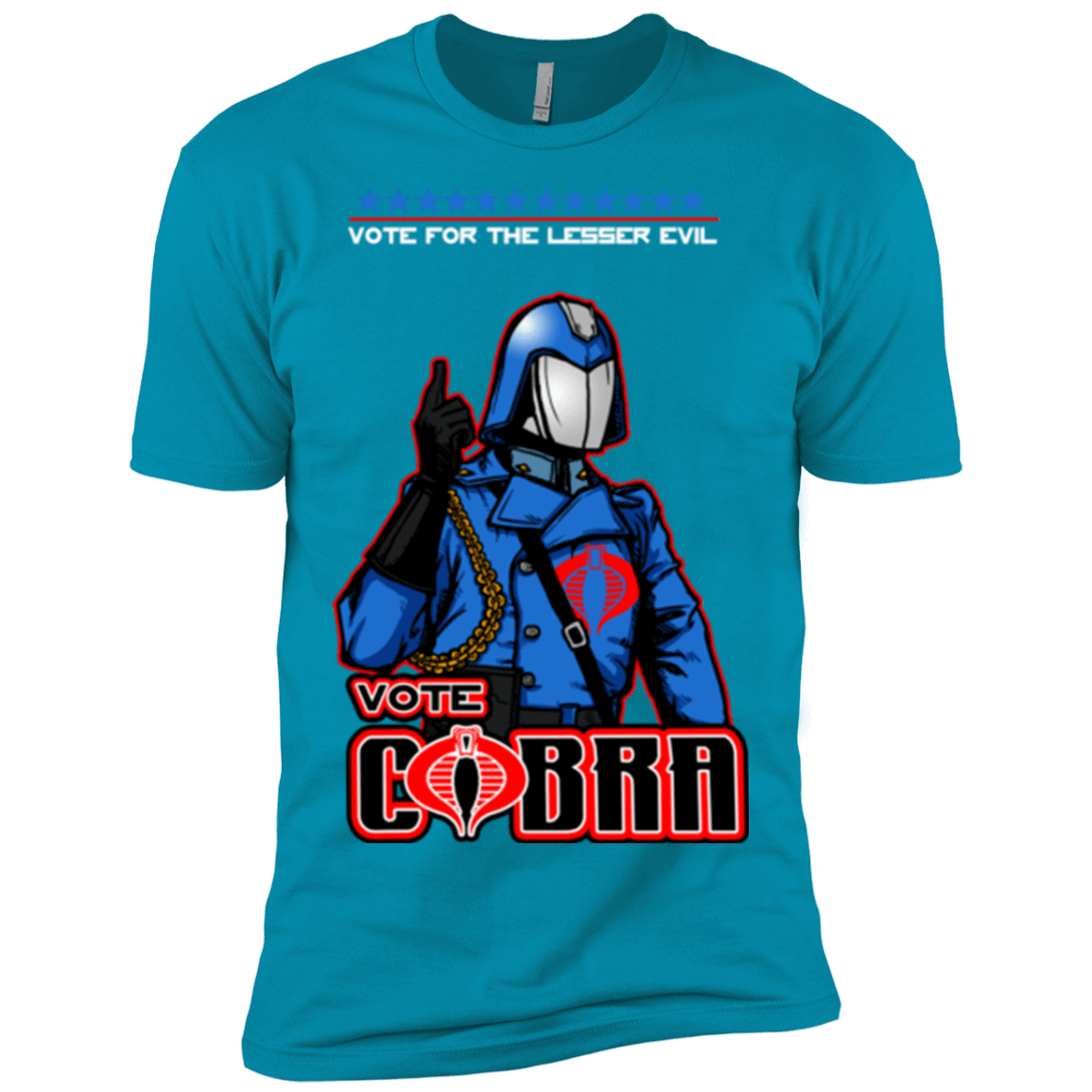 T-Shirts Turquoise / X-Small Lesser Evil Men's Premium T-Shirt