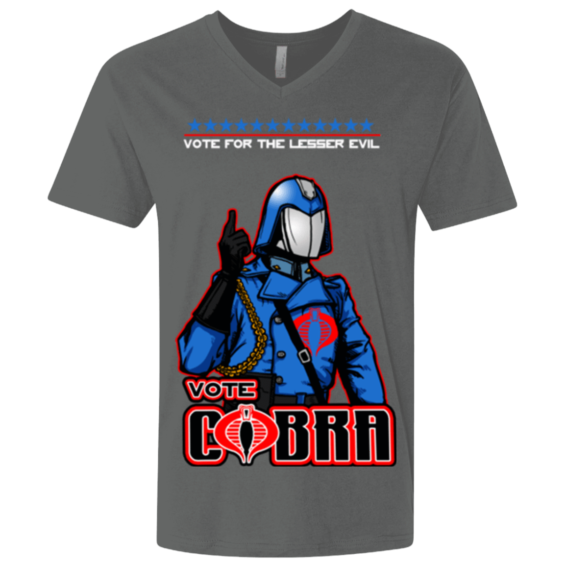 T-Shirts Heavy Metal / X-Small Lesser Evil Men's Premium V-Neck