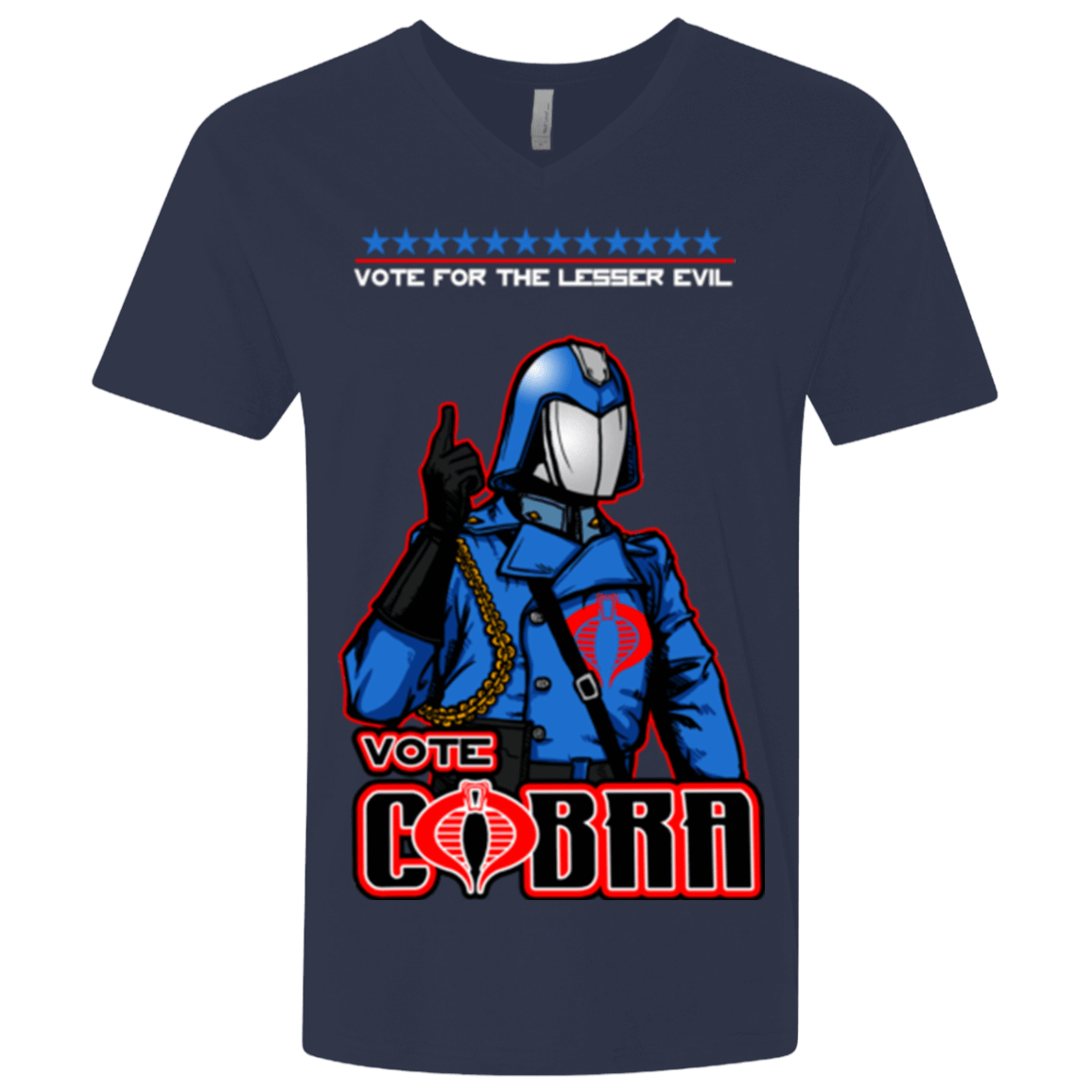 T-Shirts Midnight Navy / X-Small Lesser Evil Men's Premium V-Neck