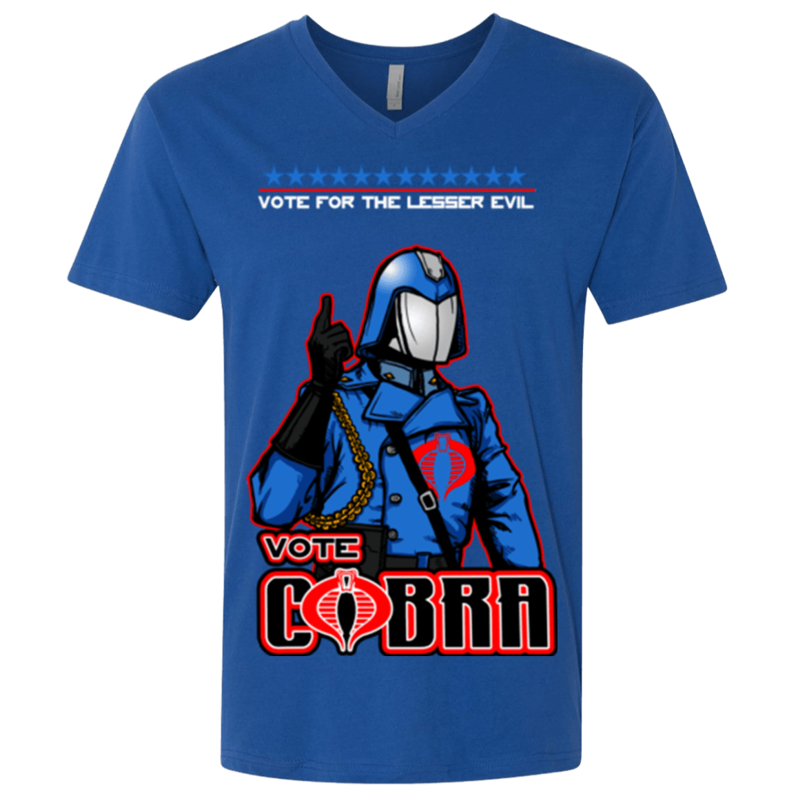 T-Shirts Royal / X-Small Lesser Evil Men's Premium V-Neck