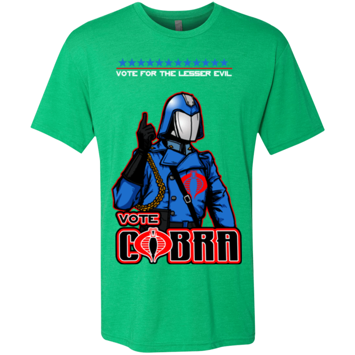 T-Shirts Envy / Small Lesser Evil Men's Triblend T-Shirt