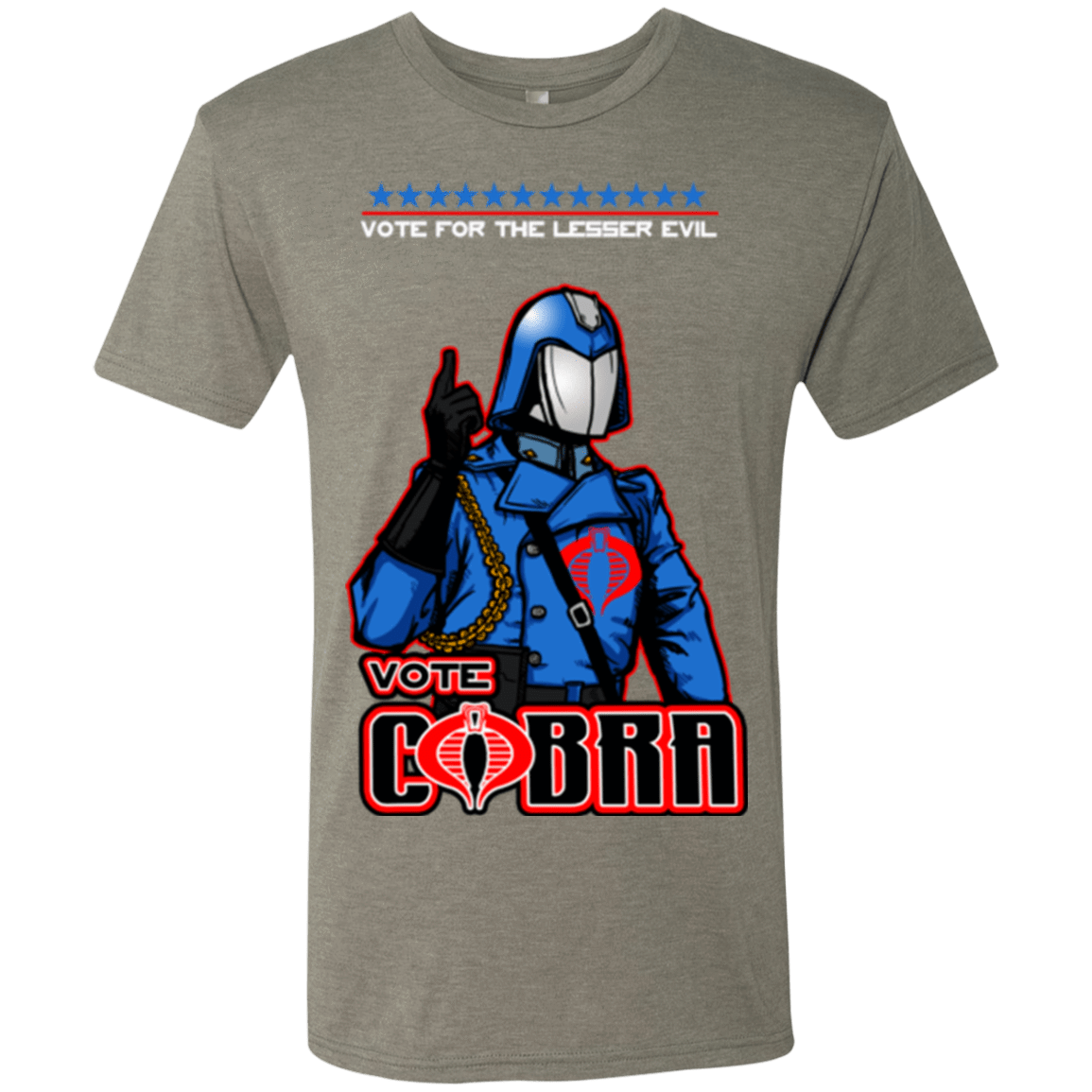 T-Shirts Venetian Grey / Small Lesser Evil Men's Triblend T-Shirt