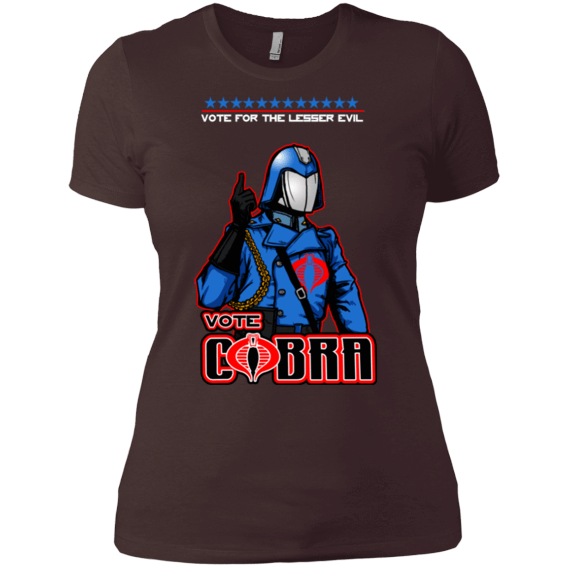 T-Shirts Dark Chocolate / X-Small Lesser Evil Women's Premium T-Shirt