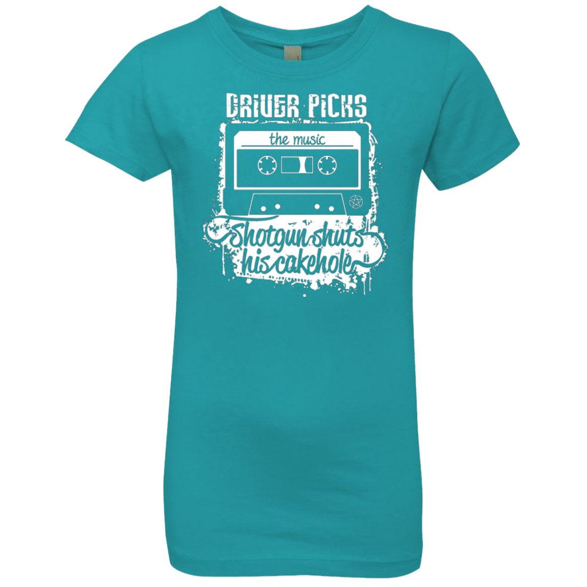 T-Shirts Tahiti Blue / YXS Lessons Girls Premium T-Shirt