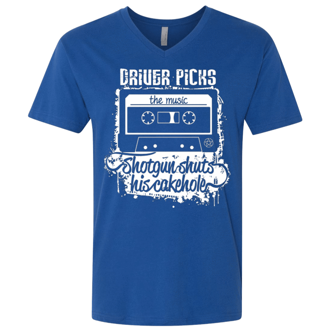 T-Shirts Royal / X-Small Lessons Men's Premium V-Neck