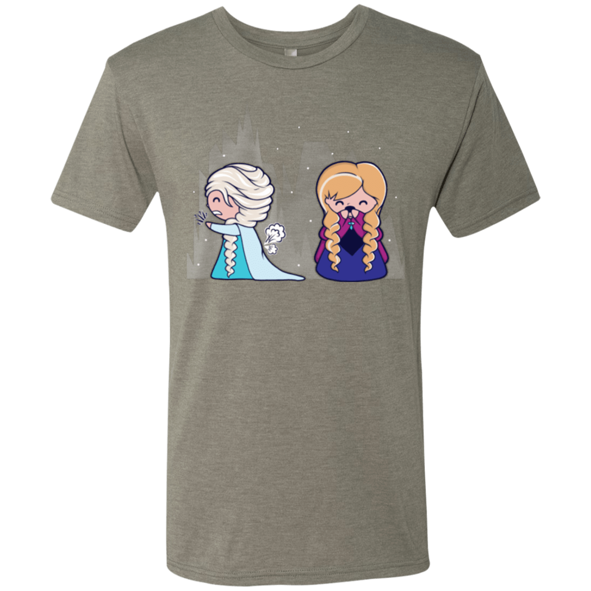 T-Shirts Venetian Grey / Small Let it Go fart Men's Triblend T-Shirt