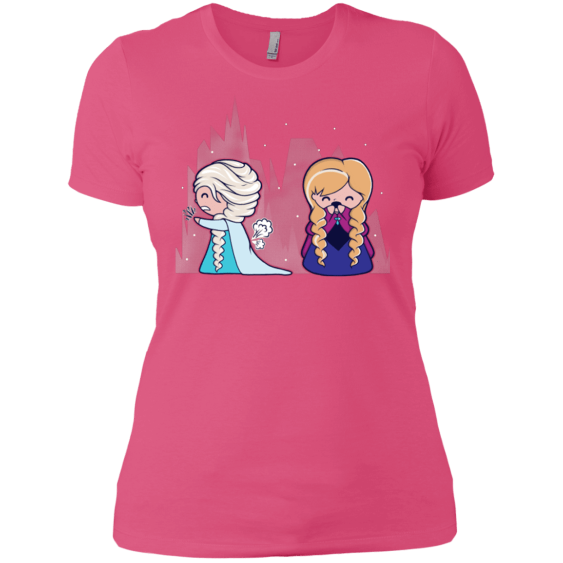 T-Shirts Hot Pink / X-Small Let it Go fart Women's Premium T-Shirt