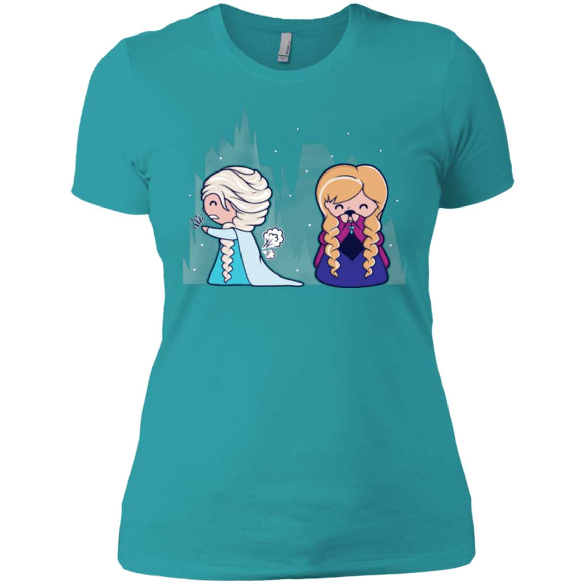 T-Shirts Tahiti Blue / X-Small Let it Go fart Women's Premium T-Shirt