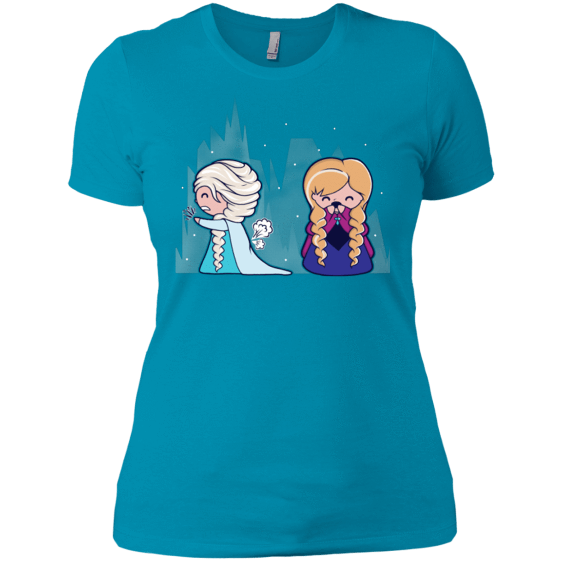 T-Shirts Turquoise / X-Small Let it Go fart Women's Premium T-Shirt