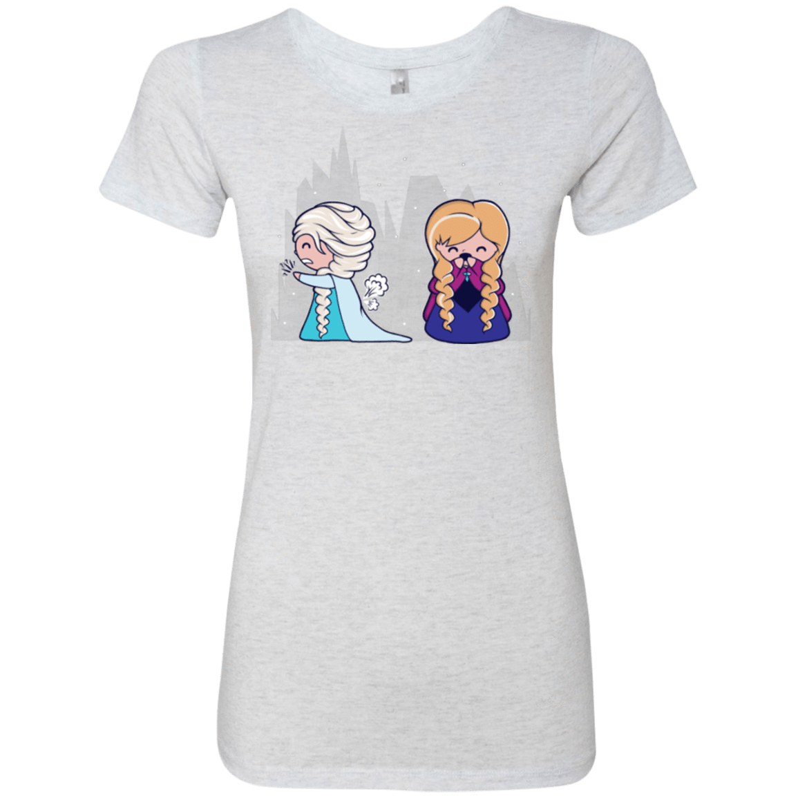 T-Shirts Heather White / Small Let it Go fart Women's Triblend T-Shirt
