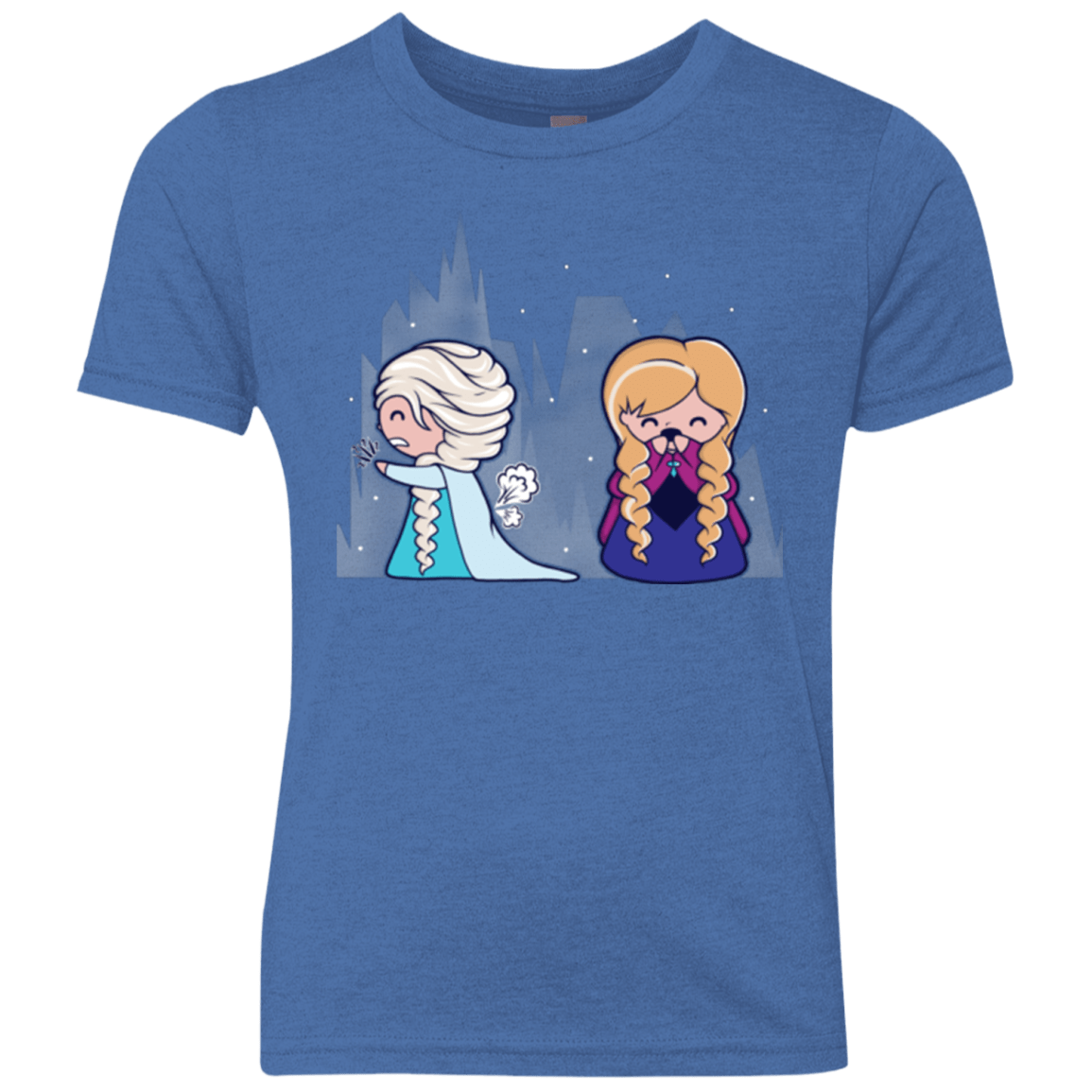 T-Shirts Vintage Royal / YXS Let it Go fart Youth Triblend T-Shirt