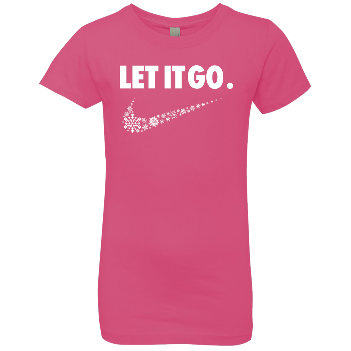 T-Shirts Hot Pink / YXS Let It Go Girls Premium T-Shirt