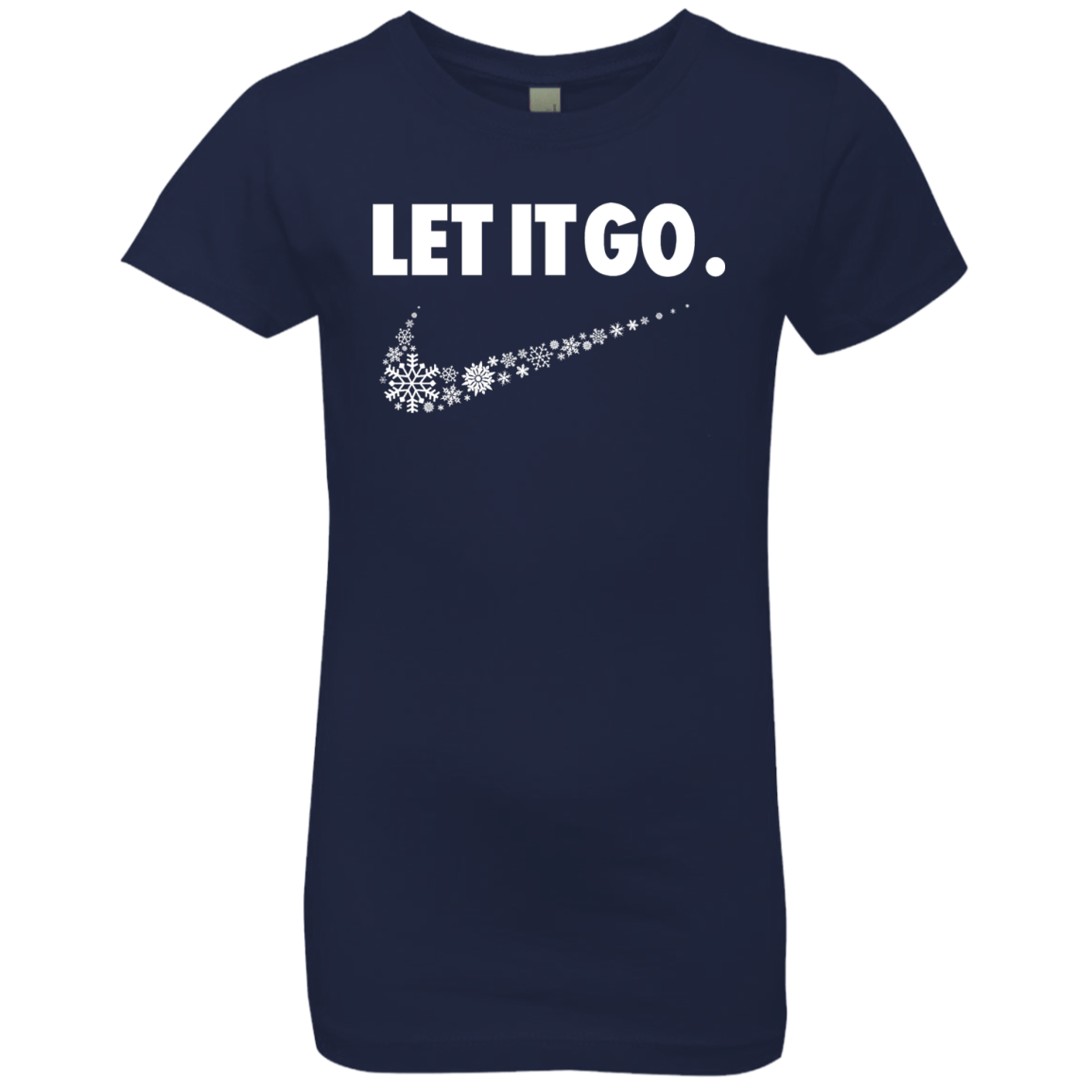 T-Shirts Midnight Navy / YXS Let It Go Girls Premium T-Shirt
