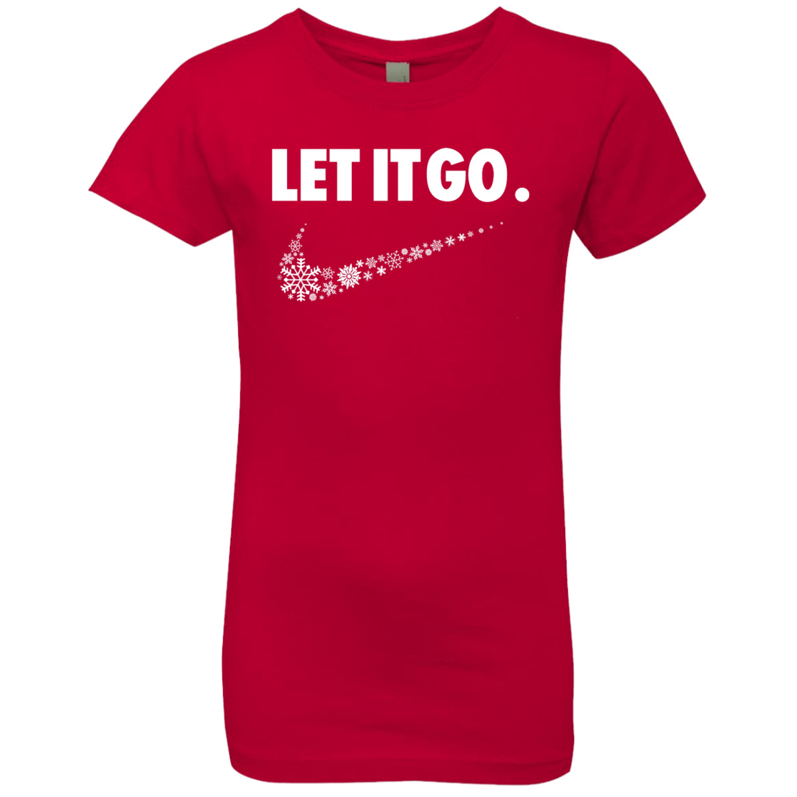 T-Shirts Red / YXS Let It Go Girls Premium T-Shirt