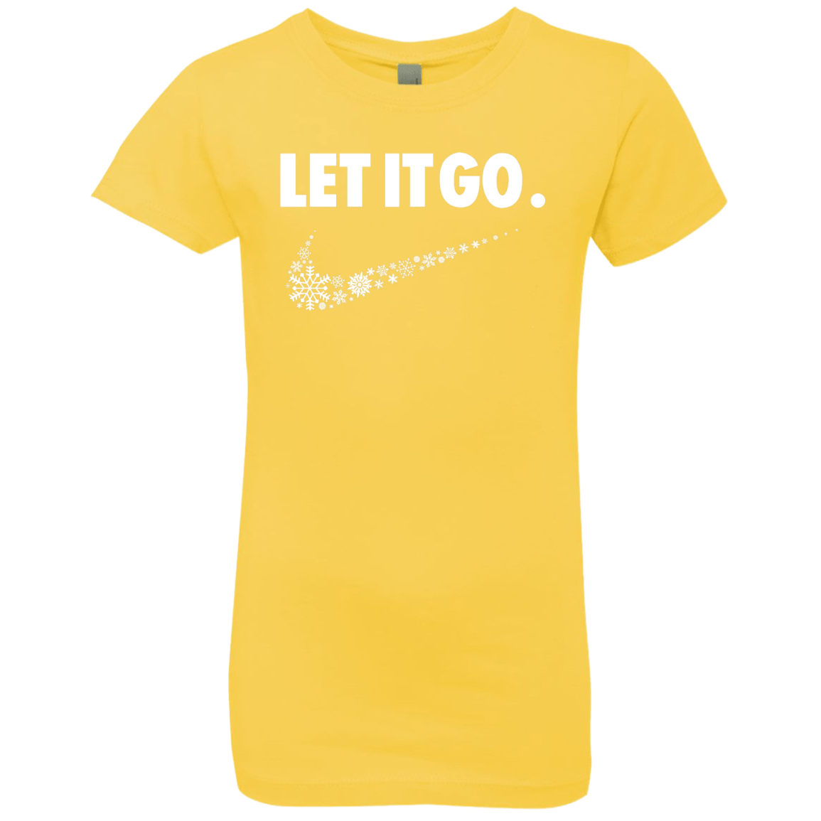 T-Shirts Vibrant Yellow / YXS Let It Go Girls Premium T-Shirt