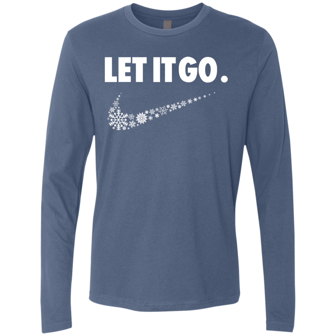 T-Shirts Indigo / S Let It Go Men's Premium Long Sleeve