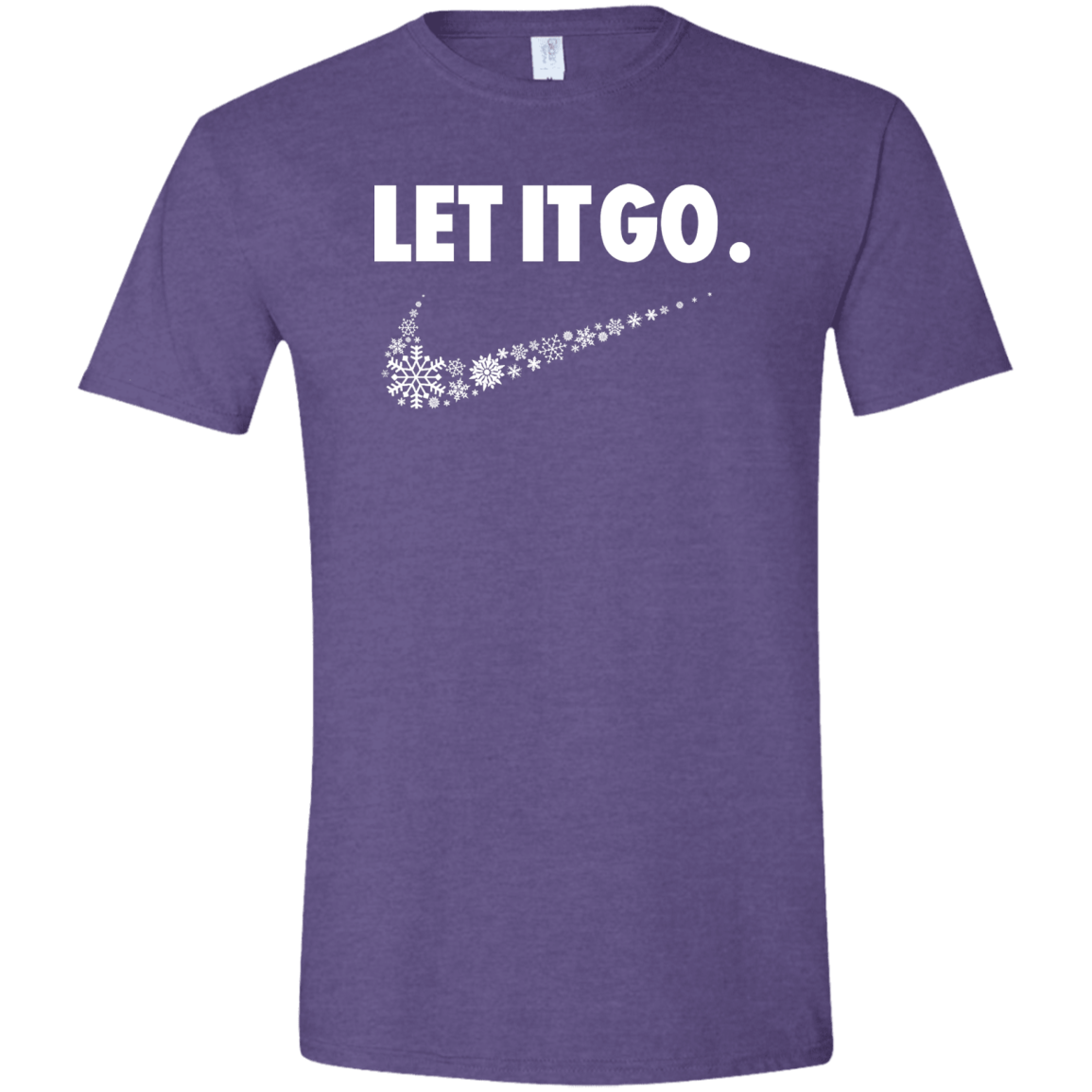 T-Shirts Heather Purple / S Let It Go Men's Semi-Fitted Softstyle