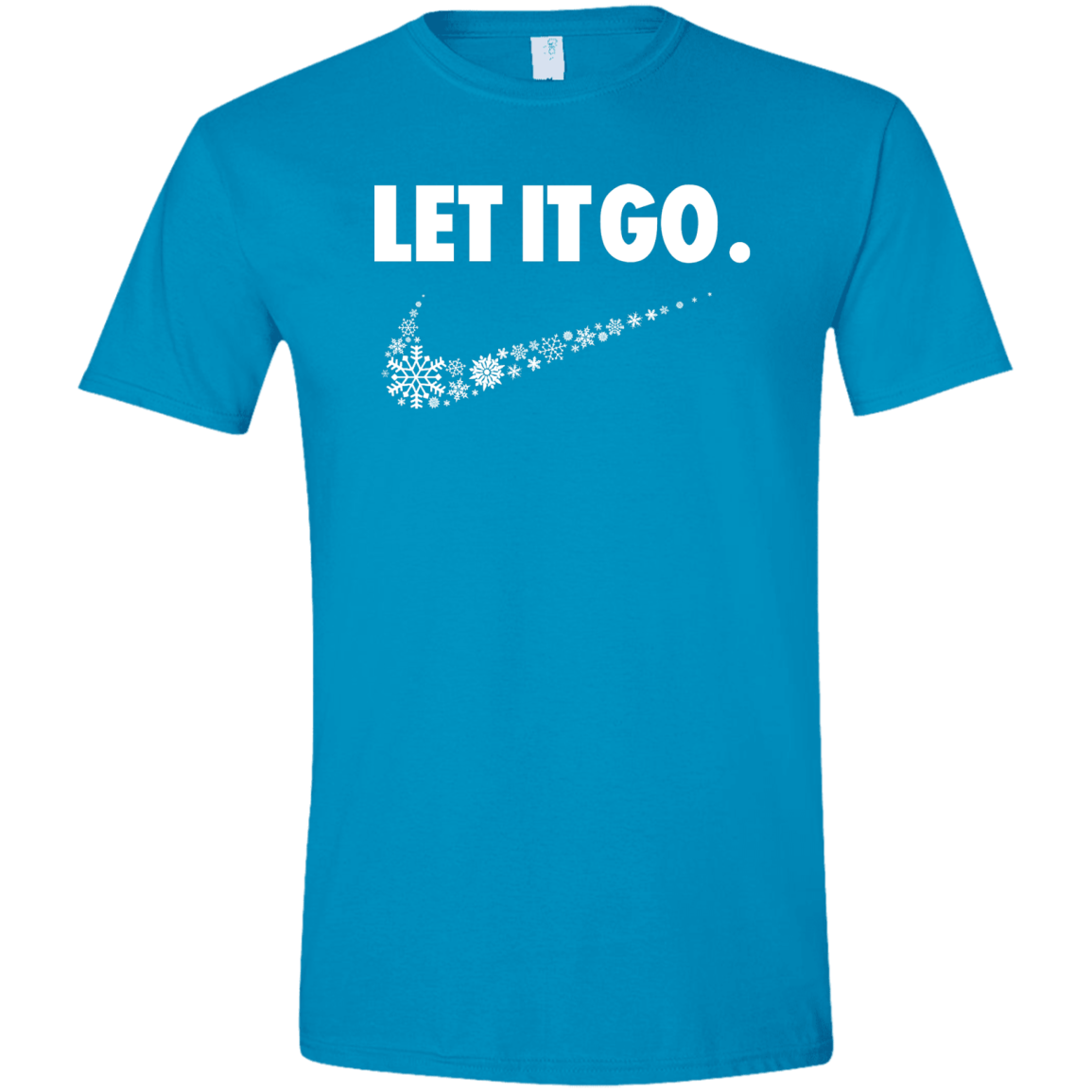 T-Shirts Sapphire / S Let It Go Men's Semi-Fitted Softstyle