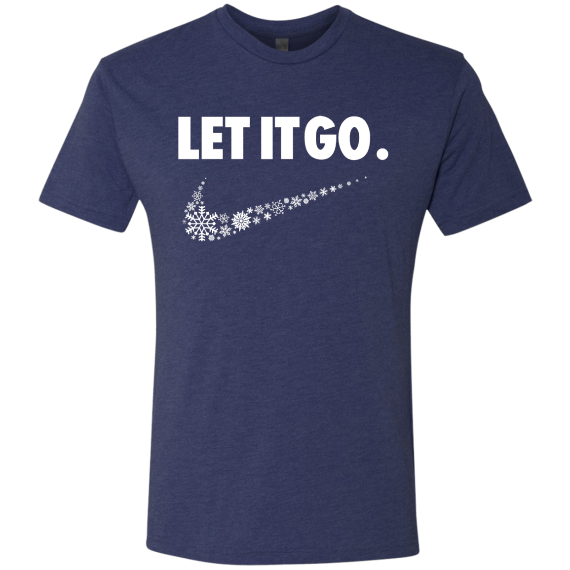 T-Shirts Vintage Navy / S Let It Go Men's Triblend T-Shirt