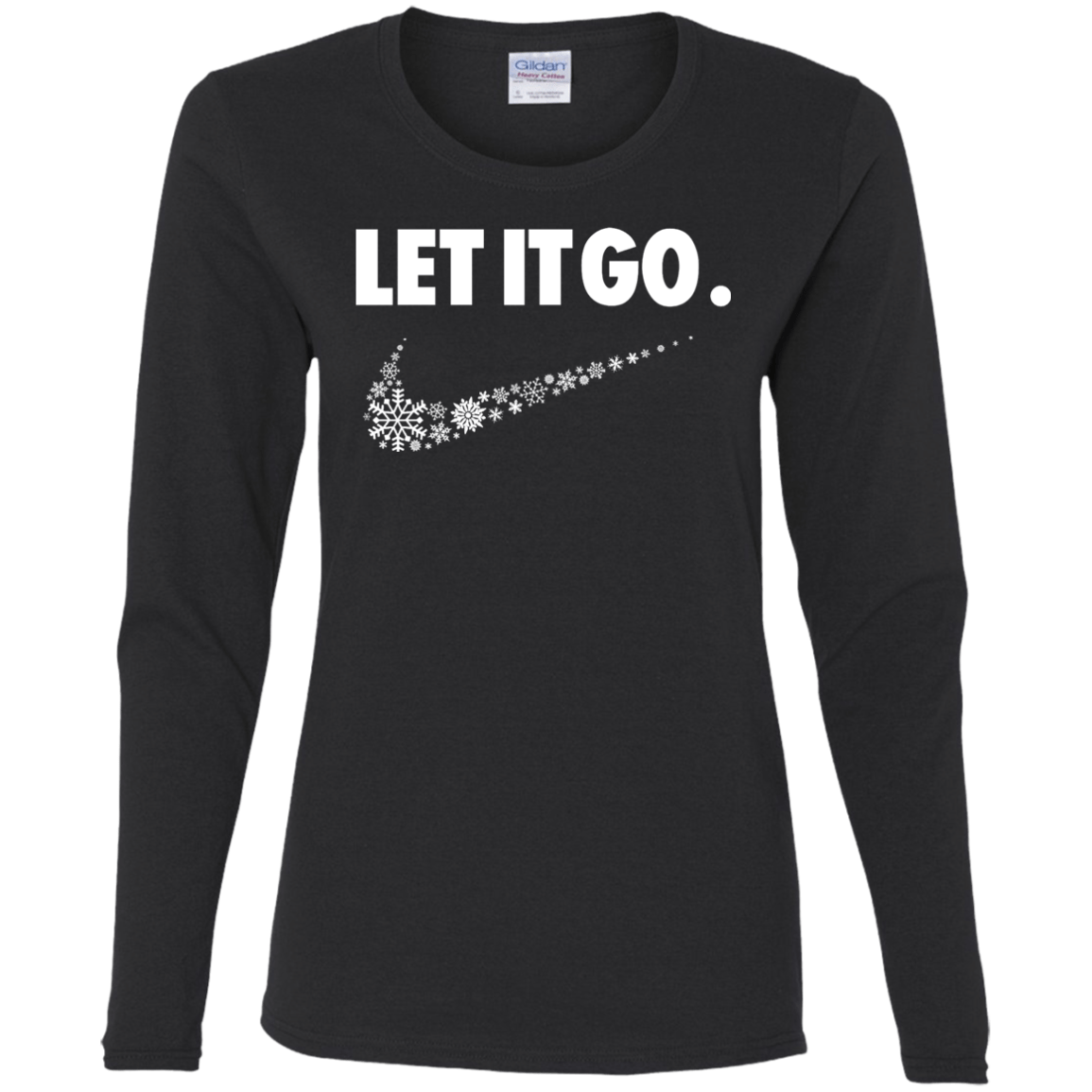 T-Shirts Black / S Let It Go Women's Long Sleeve T-Shirt