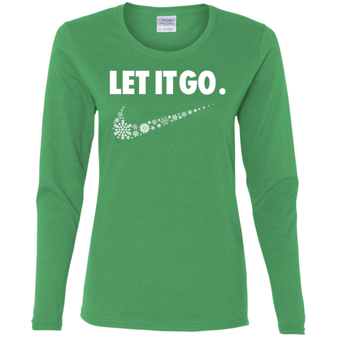 T-Shirts Irish Green / S Let It Go Women's Long Sleeve T-Shirt