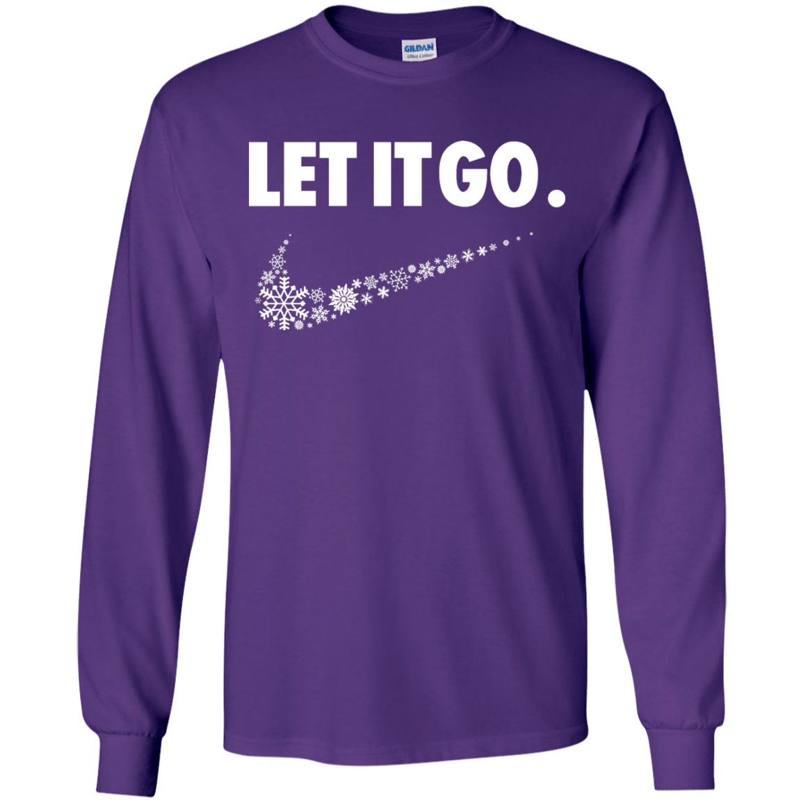 T-Shirts Purple / YS Let It Go Youth Long Sleeve T-Shirt