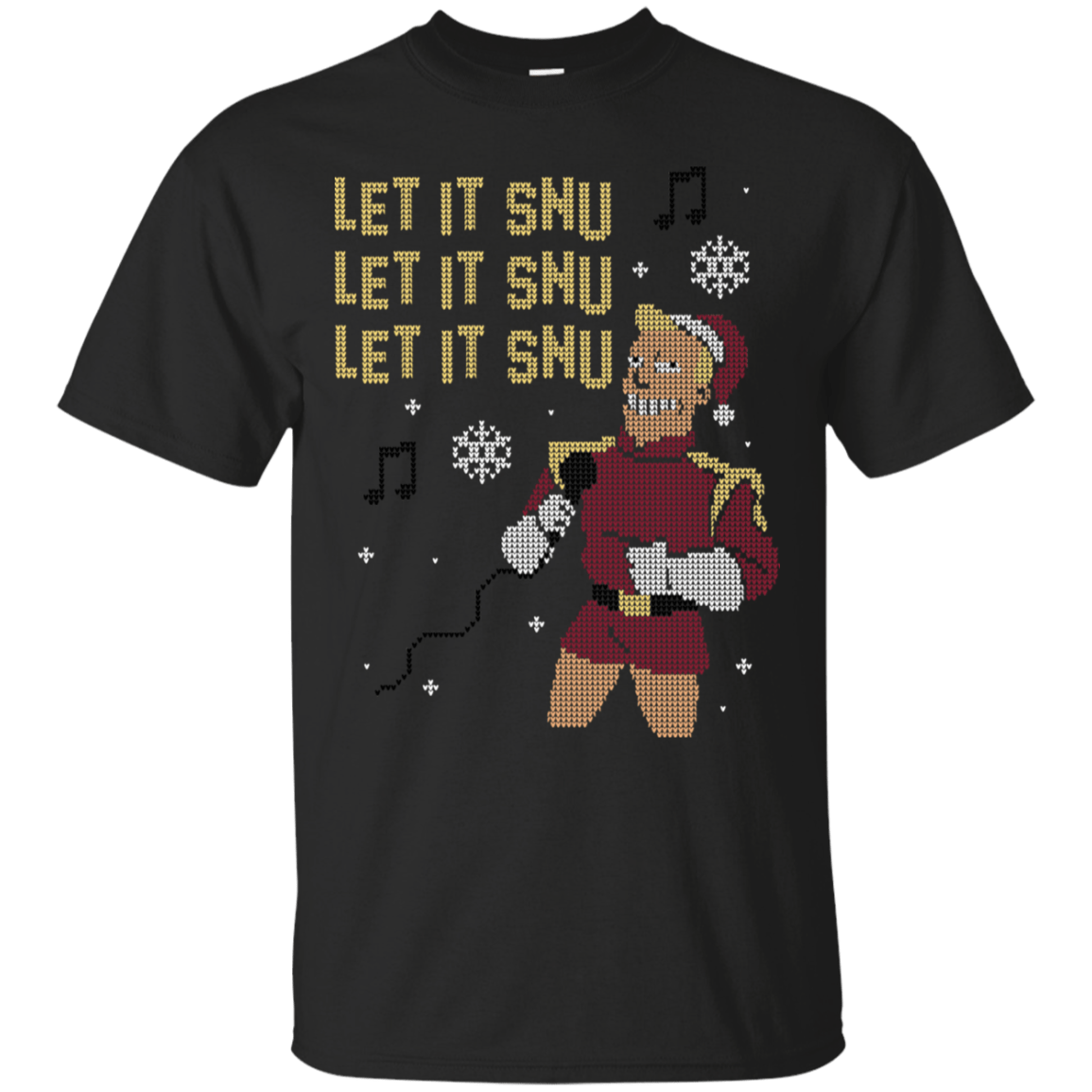 T-Shirts Black / S Let It Snu T-Shirt