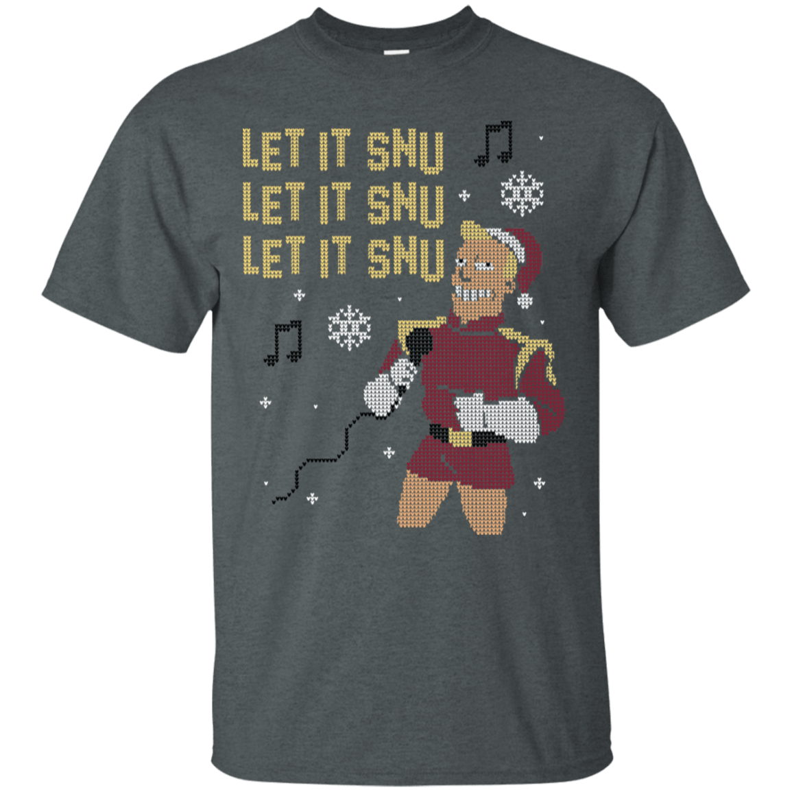 T-Shirts Dark Heather / S Let It Snu T-Shirt