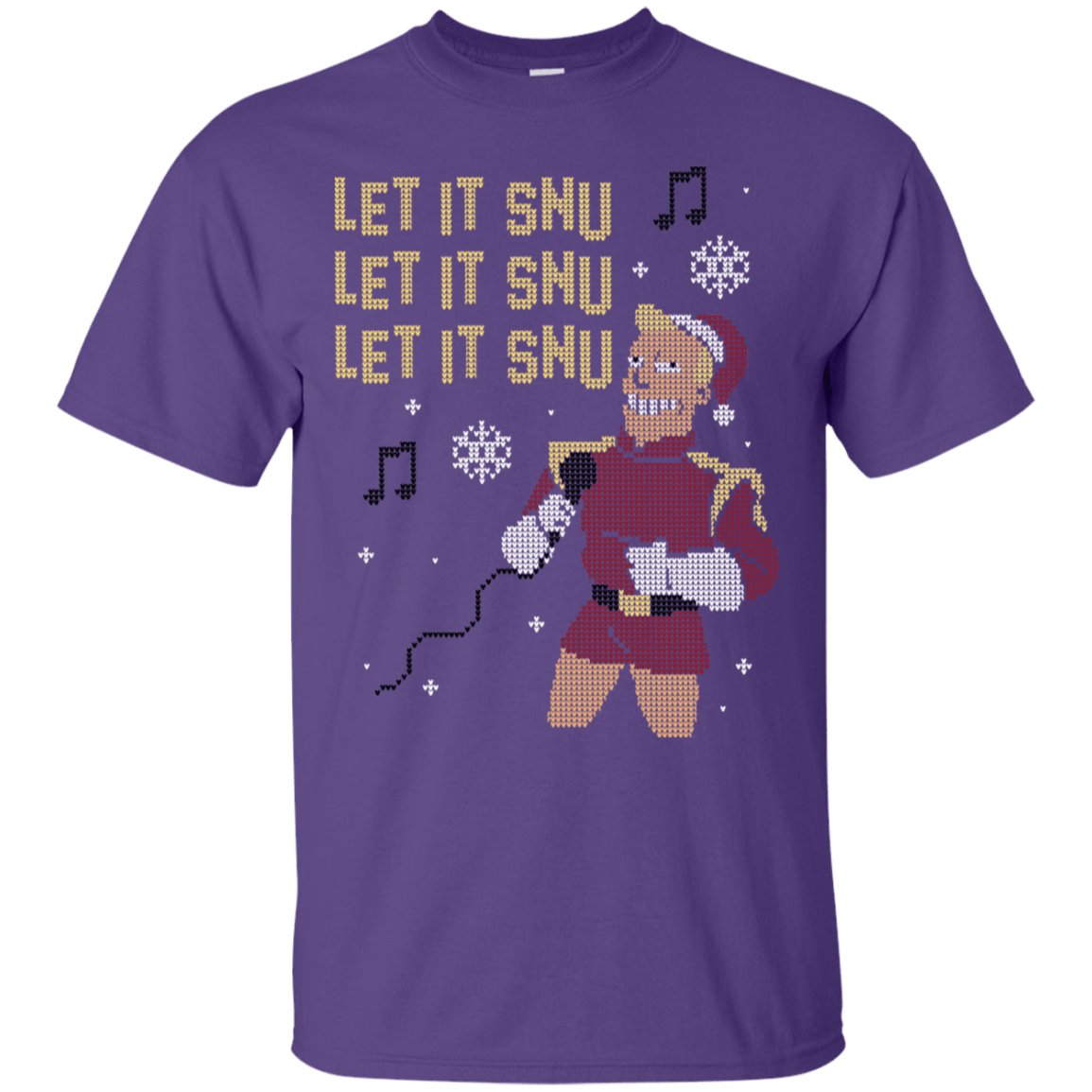 T-Shirts Purple / S Let It Snu T-Shirt