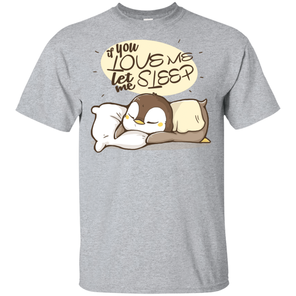 T-Shirts Sport Grey / S Let Me Sleep T-Shirt