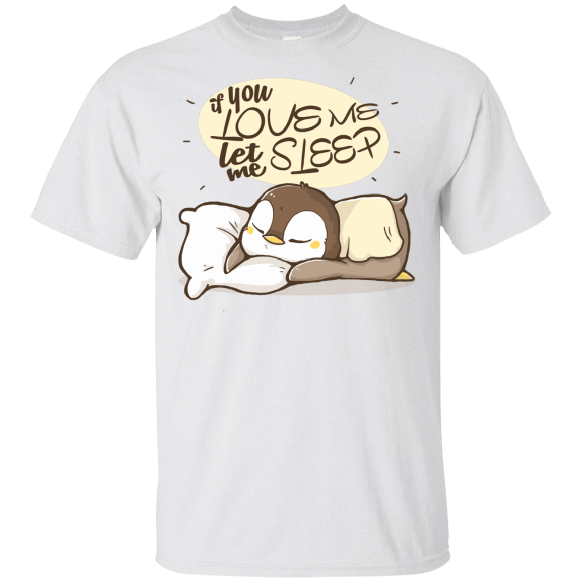 T-Shirts White / S Let Me Sleep T-Shirt