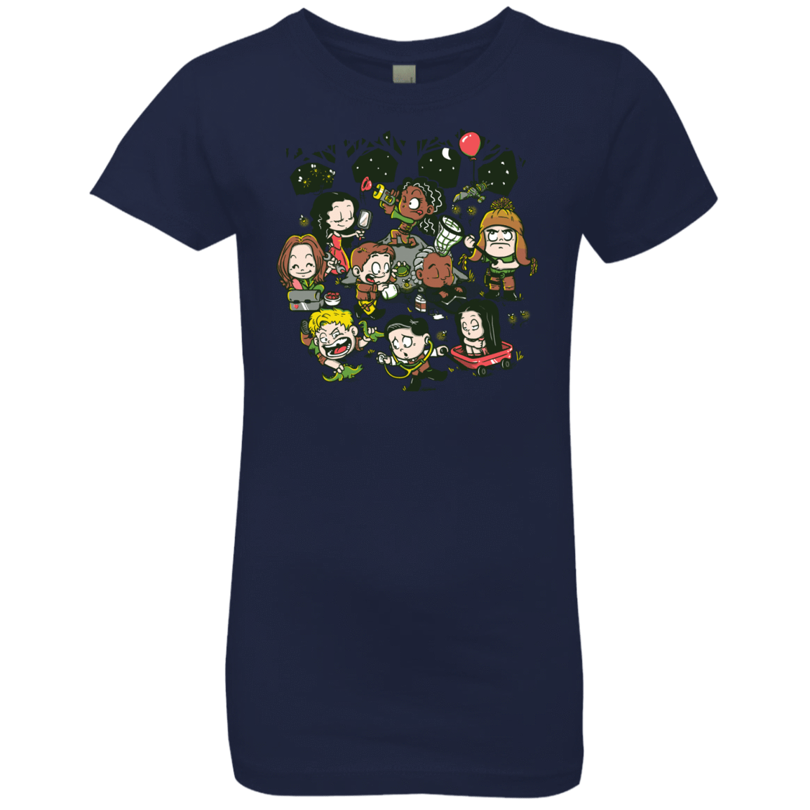 T-Shirts Midnight Navy / YXS Let's Catch Fireflies Girls Premium T-Shirt