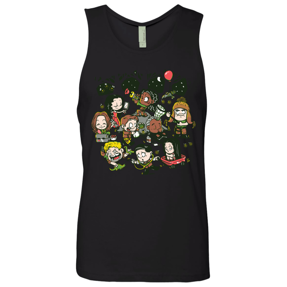T-Shirts Black / Small Let's Catch Fireflies Men's Premium Tank Top