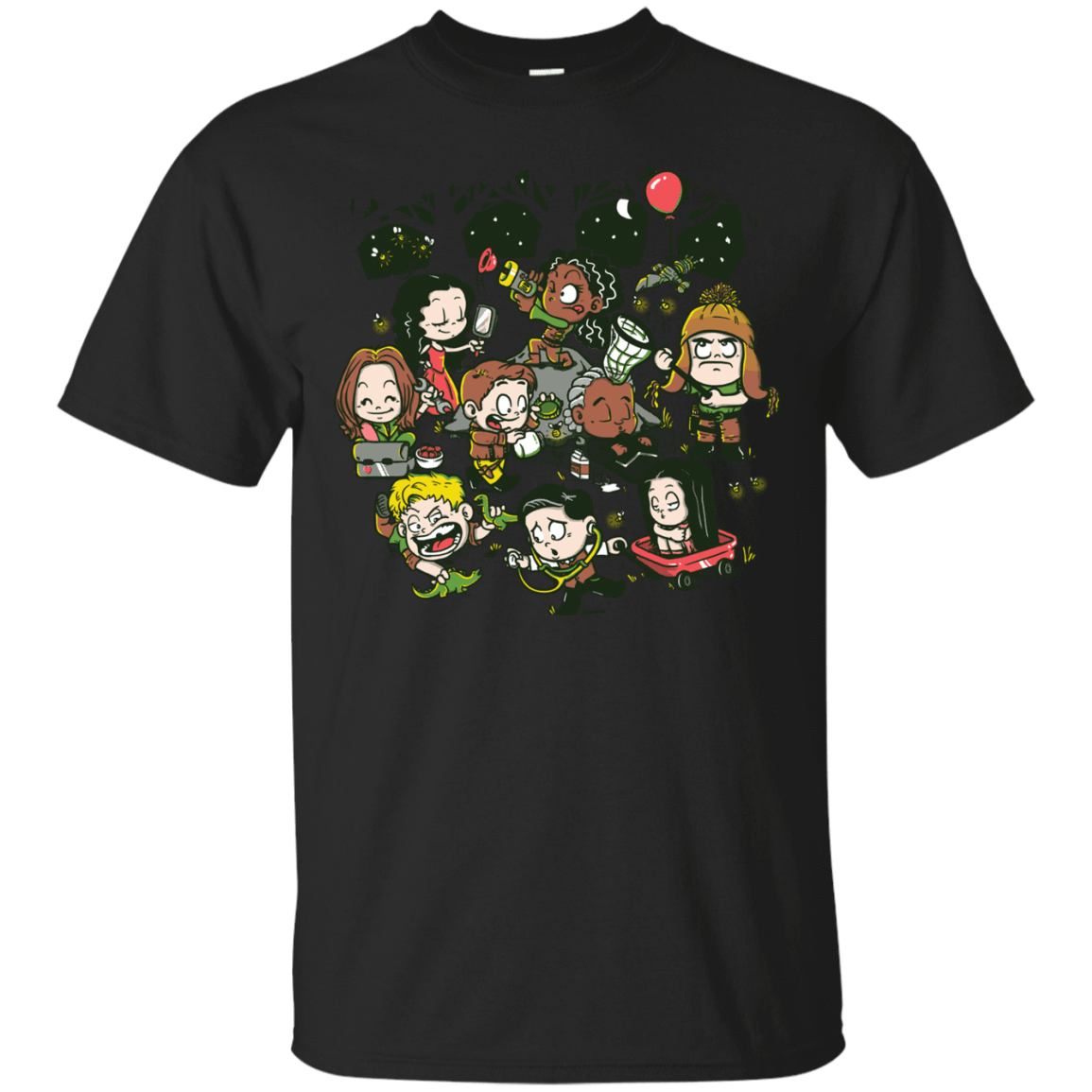 T-Shirts Black / Small Let's Catch Fireflies T-Shirt