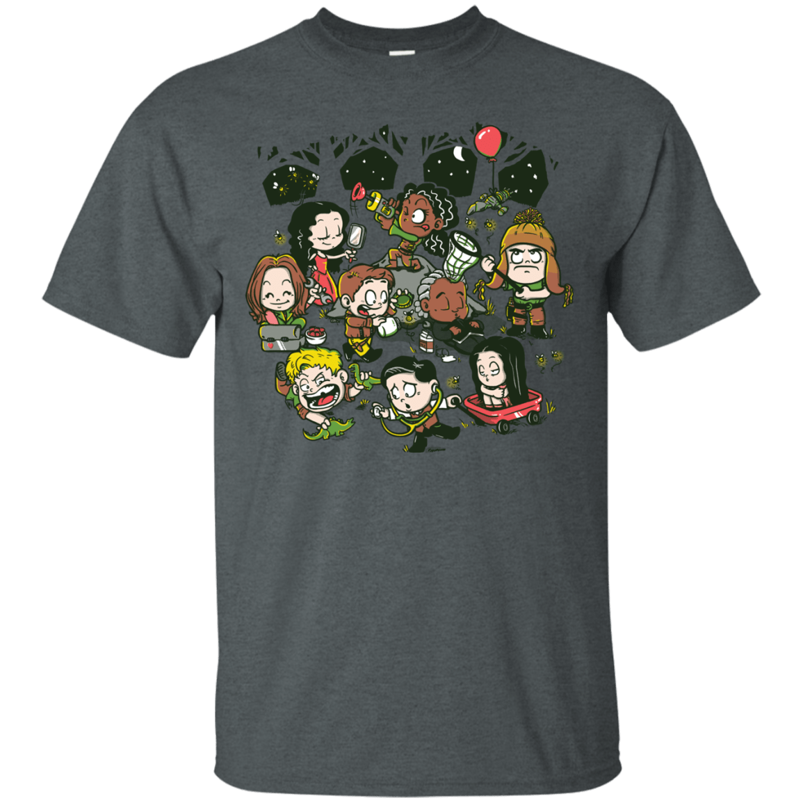 T-Shirts Dark Heather / Small Let's Catch Fireflies T-Shirt