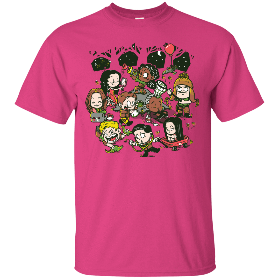 T-Shirts Heliconia / Small Let's Catch Fireflies T-Shirt