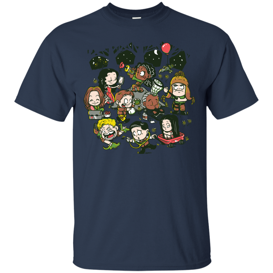 T-Shirts Navy / Small Let's Catch Fireflies T-Shirt