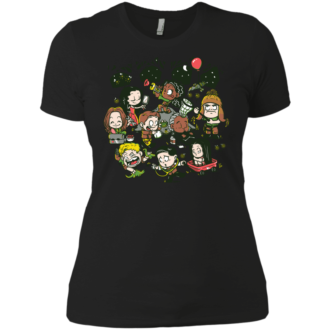 T-Shirts Black / X-Small Let's Catch Fireflies Women's Premium T-Shirt