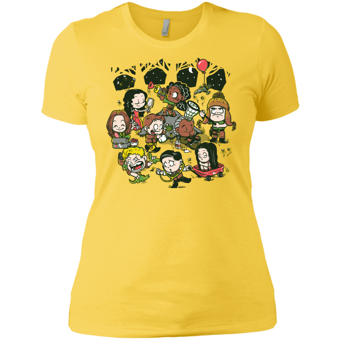 T-Shirts Vibrant Yellow / X-Small Let's Catch Fireflies Women's Premium T-Shirt