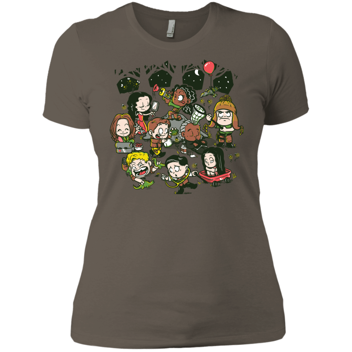 T-Shirts Warm Grey / X-Small Let's Catch Fireflies Women's Premium T-Shirt