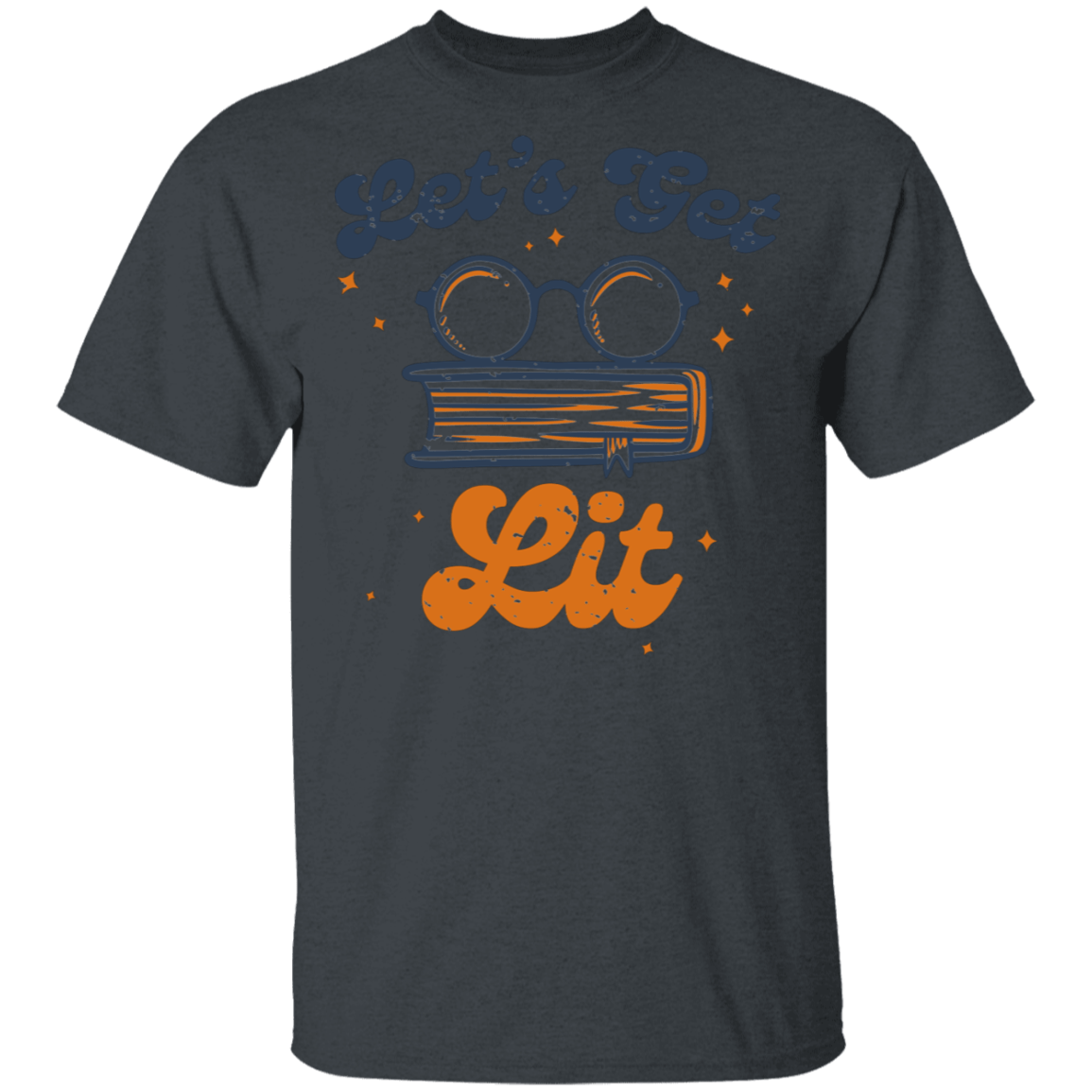 T-Shirts Dark Heather / S Let's Get Lit T-Shirt