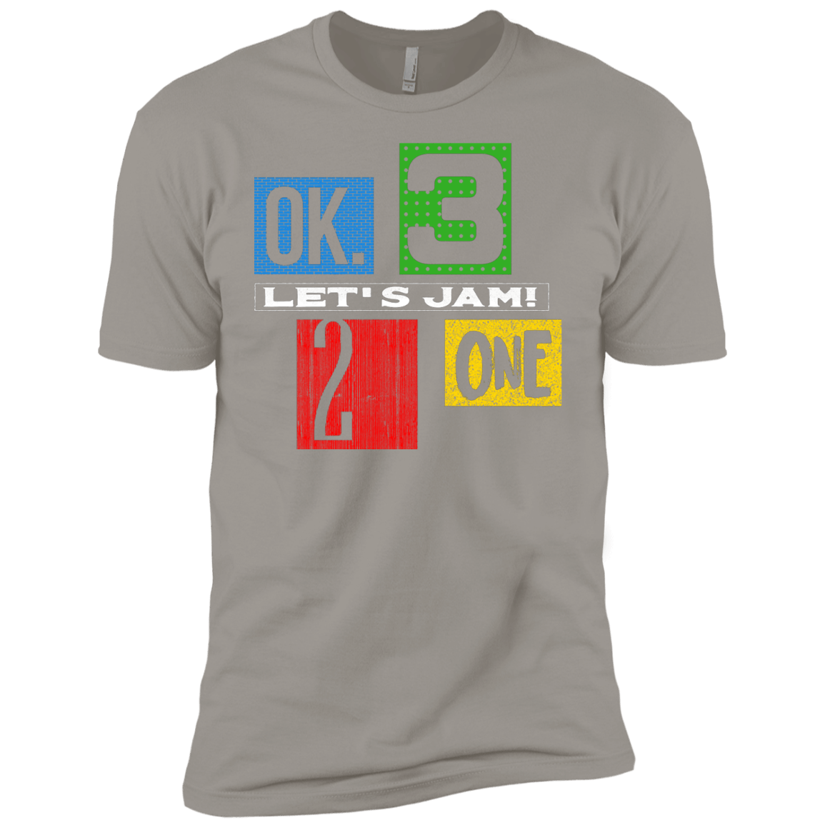 T-Shirts Light Grey / YXS Let's Jam Boys Premium T-Shirt