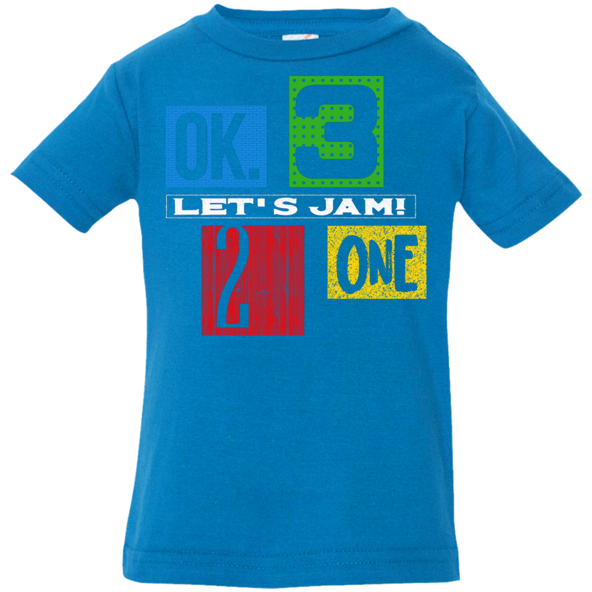 T-Shirts Cobalt / 6 Months Let's Jam Infant Premium T-Shirt