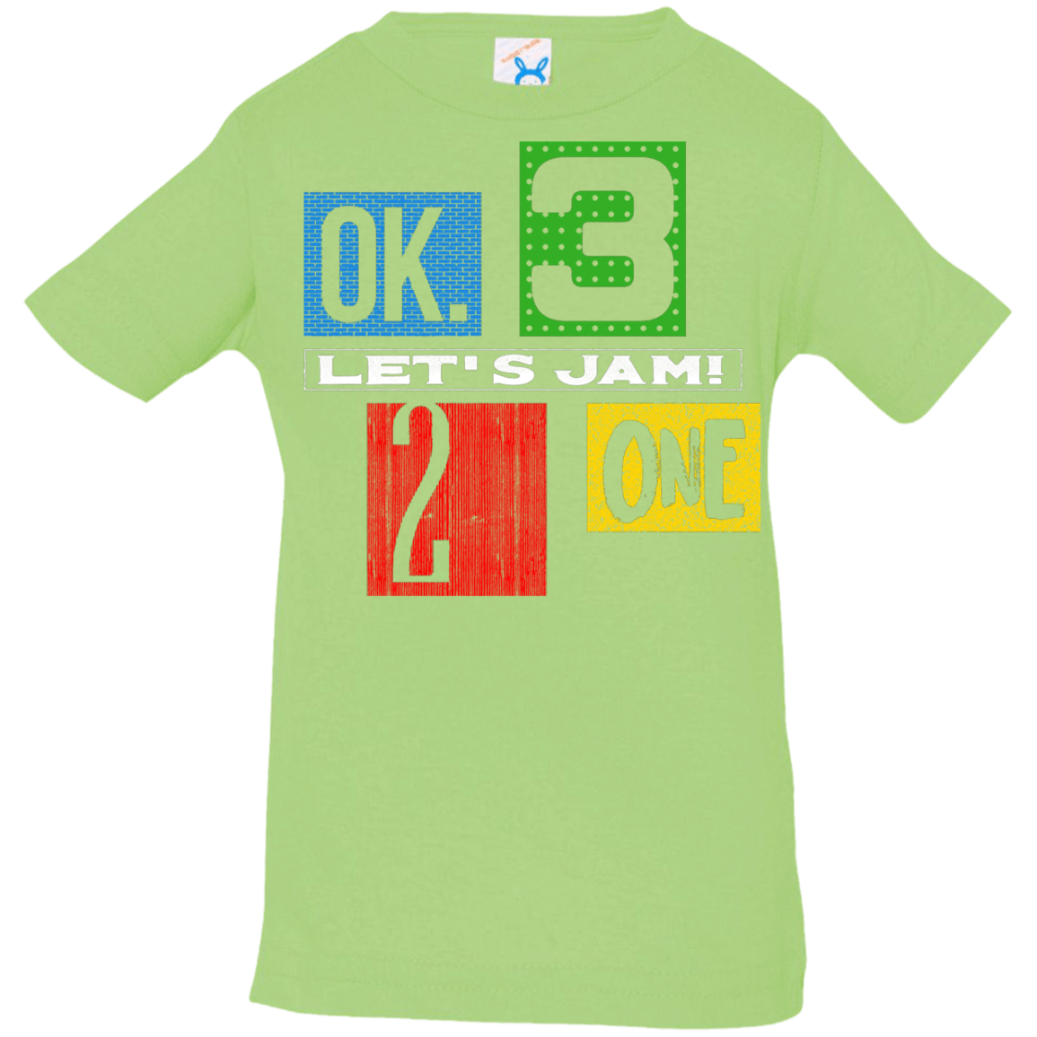 T-Shirts Key Lime / 6 Months Let's Jam Infant Premium T-Shirt