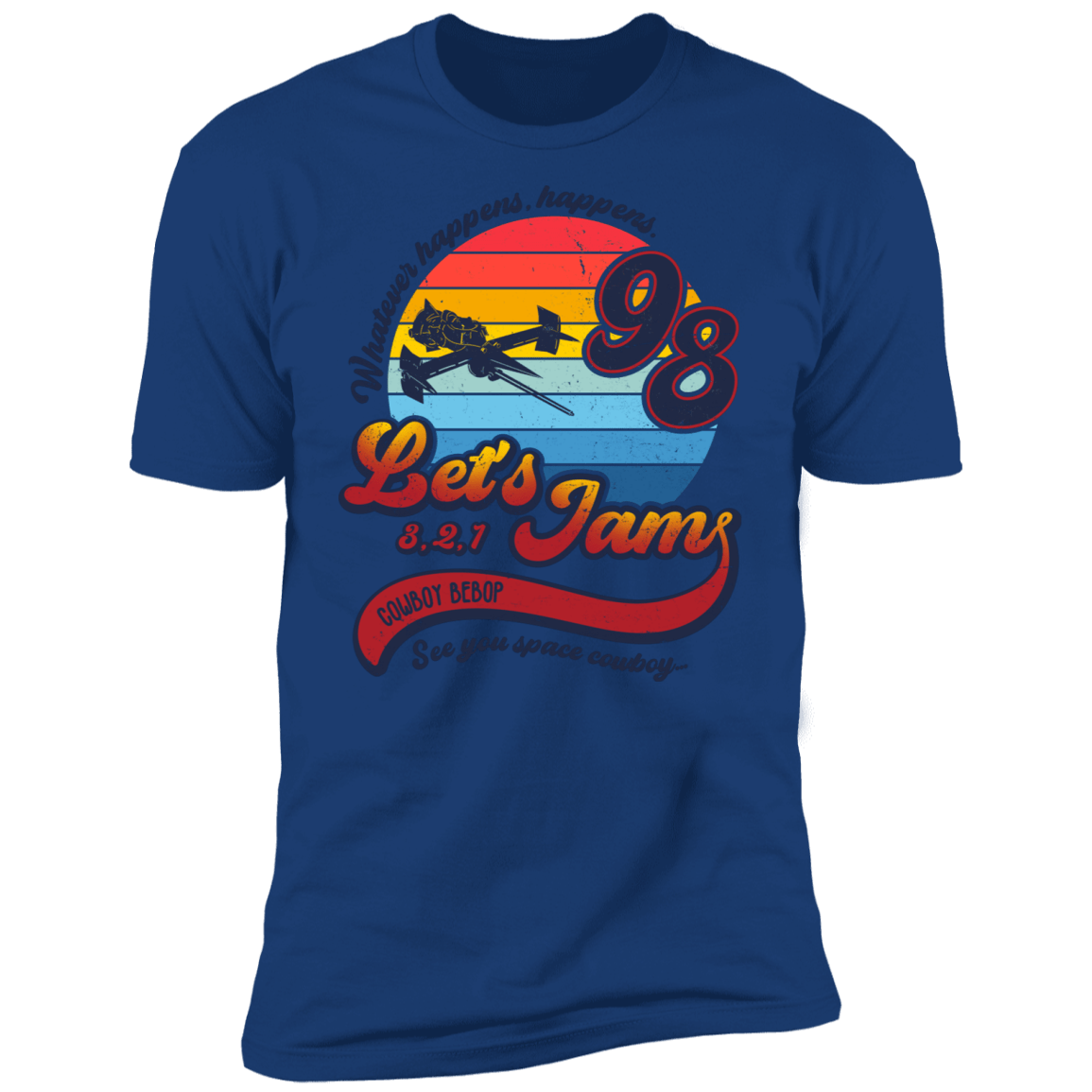 T-Shirts Royal / S Let's Jam Men's Premium T-Shirt