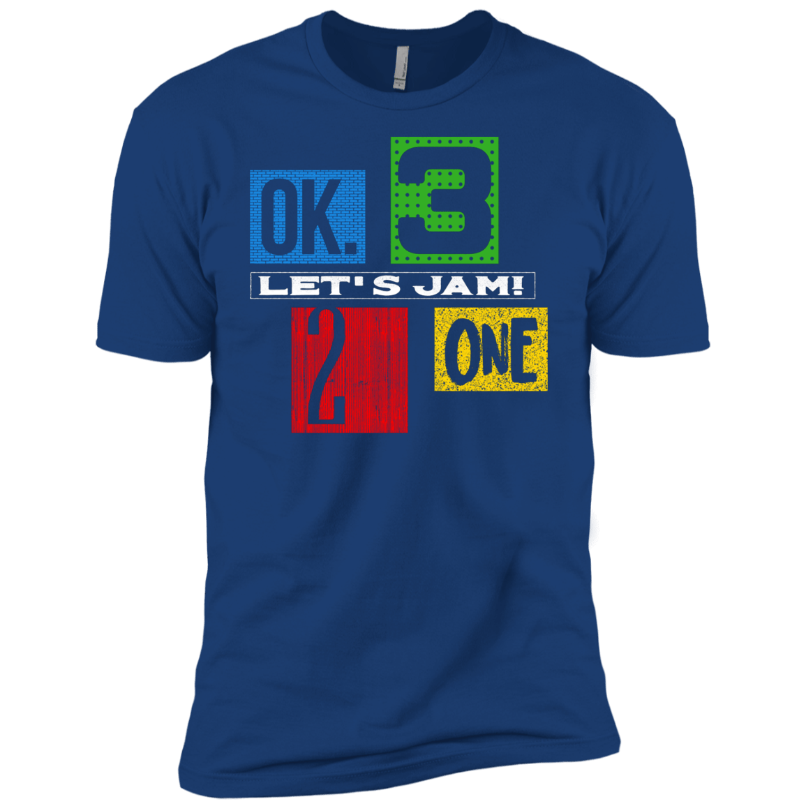 T-Shirts Royal / X-Small Let's Jam Men's Premium T-Shirt