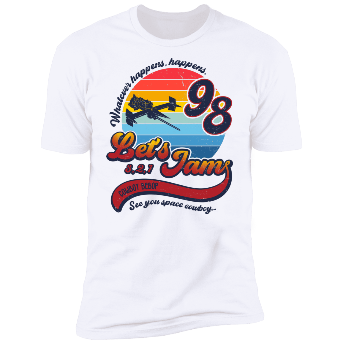 T-Shirts White / S Let's Jam Men's Premium T-Shirt