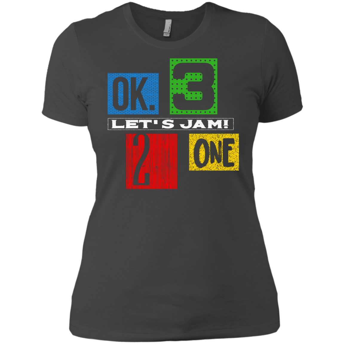 T-Shirts Heavy Metal / X-Small Let's Jam Women's Premium T-Shirt