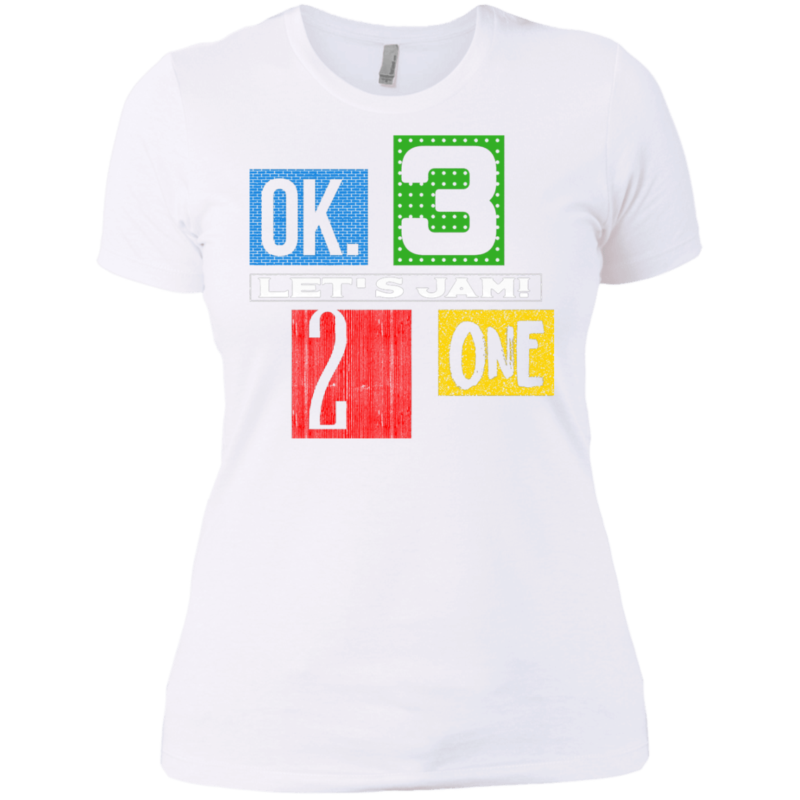 T-Shirts White / X-Small Let's Jam Women's Premium T-Shirt