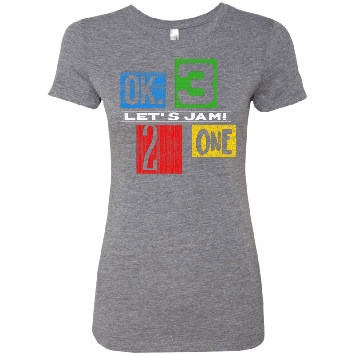 T-Shirts Premium Heather / S Let's Jam Women's Triblend T-Shirt